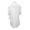 Ovation 'Ellie III' Show Shirt in White/Pink Horses