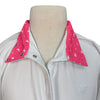 Ovation 'Ellie III' Show Shirt in White/Pink Horses