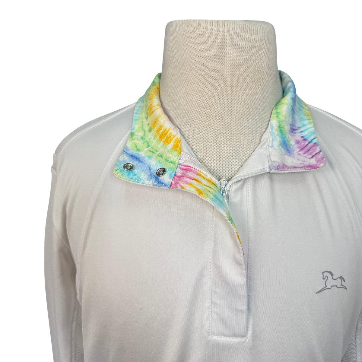 RJ Classics &#39;Sadie&#39; Show Shirt in White/Tie Dye