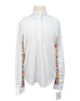 RJ Classics 'Lauren' Show Shirt in White/Watercolor
