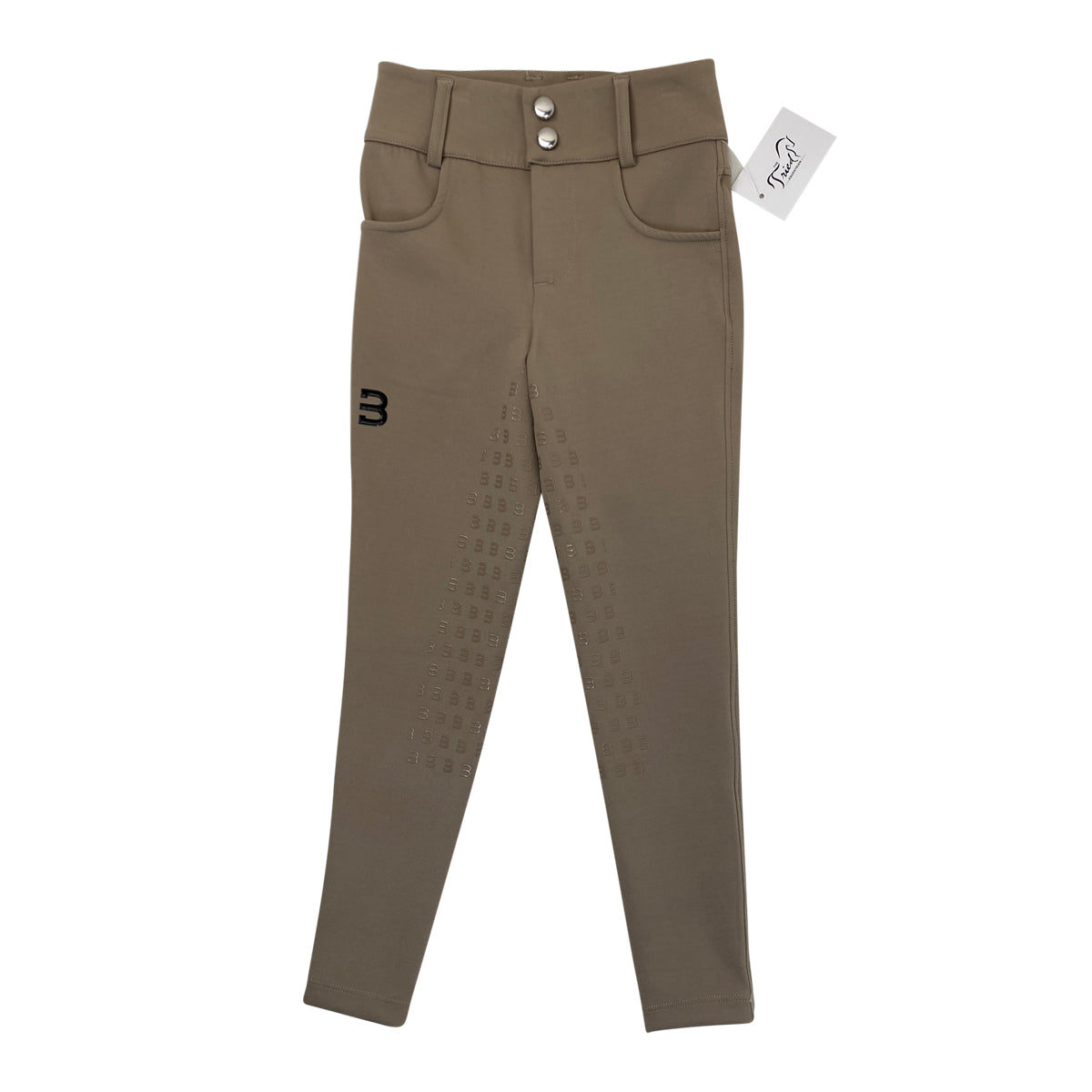 Bullet Equestrian Design Young Rider Full Seat Breeches in Mocha