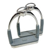 MDC Super Sport Stirrup Irons in Stainess Steel - 4 3/4"