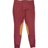 Dover Saddlery Wellesley Classic Knee-Patch Breech in Burgundy