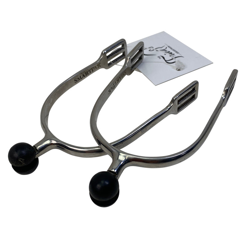 SmartPak Roller Ball Spur in Stainless Steel