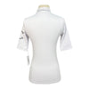 Equestrian Club 'Torry' Performance Top in White - Women's Large