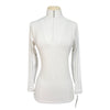 Tailored Sportsman 'Ice Fil' Shirt in White - Women's XS
