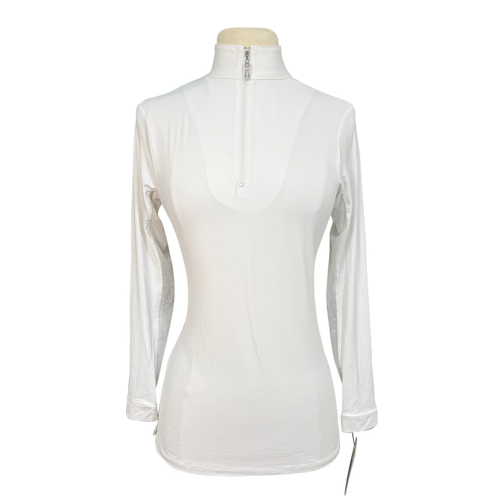 Tailored Sportsman 'Ice Fil' Shirt in White - Women's XS