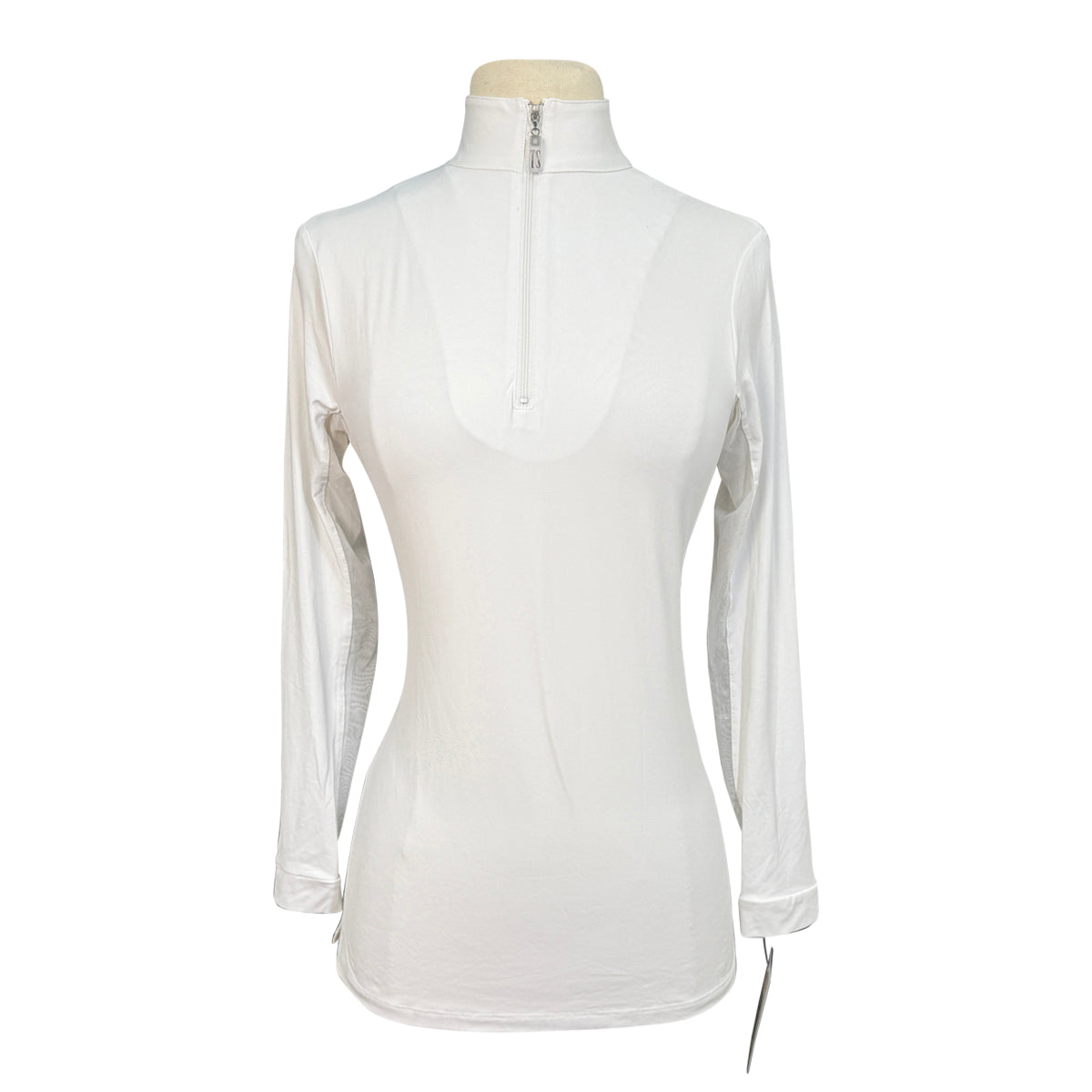 Tailored Sportsman 'Ice Fil' Shirt in White - Women's Small