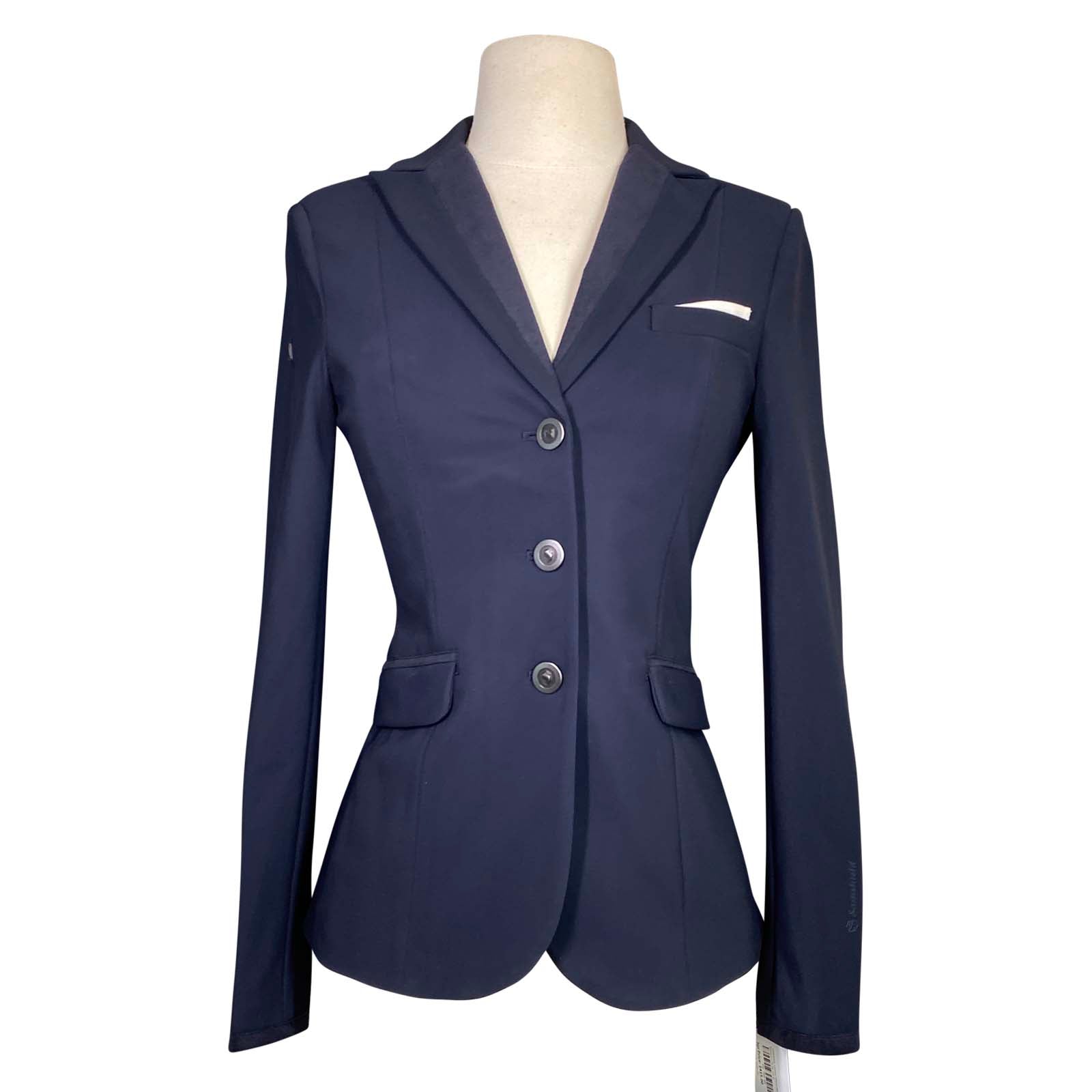 Front of Samshield 'Louise' Show Jacket in Navy - Approx. Women's US 12