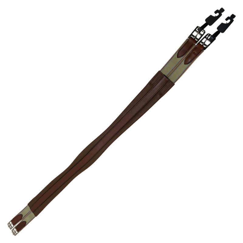 Top of Tory Leather Classic Girth in Brown