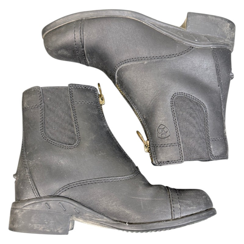 Ariat 'Scout' Kid's Zip Paddock Boots in Black
