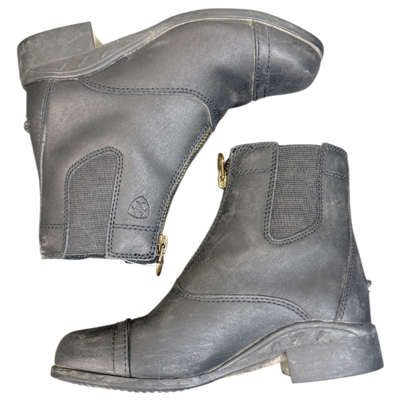 Ariat 'Scout' Kid's Zip Paddock Boots in Black