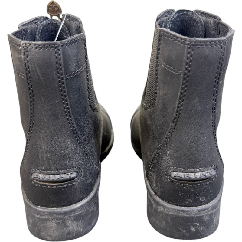 Ariat 'Scout' Kid's Zip Paddock Boots in Black