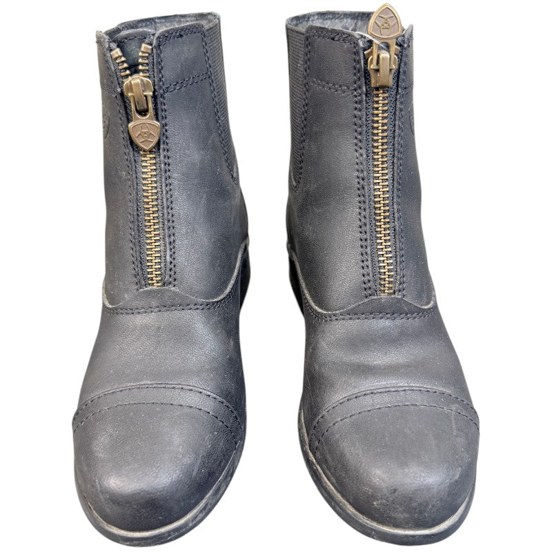 Ariat 'Scout' Kid's Zip Paddock Boots in Black