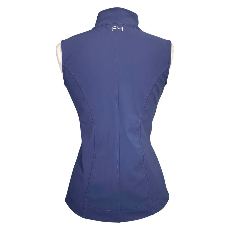 back of For Horses 'Trilly' Softshell Vest in Navy