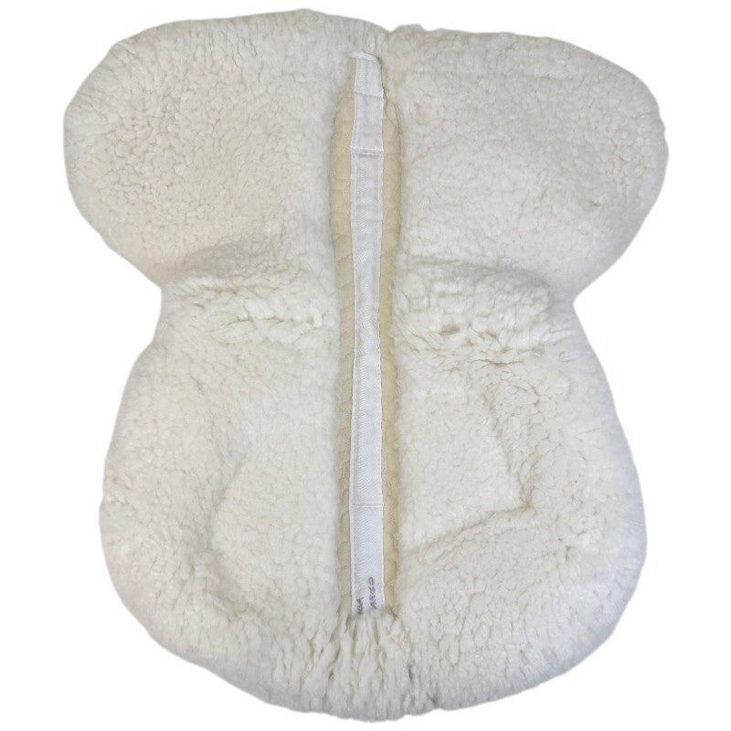 Mattes Platinum Dressage Correction Half Pad with Trim in White
