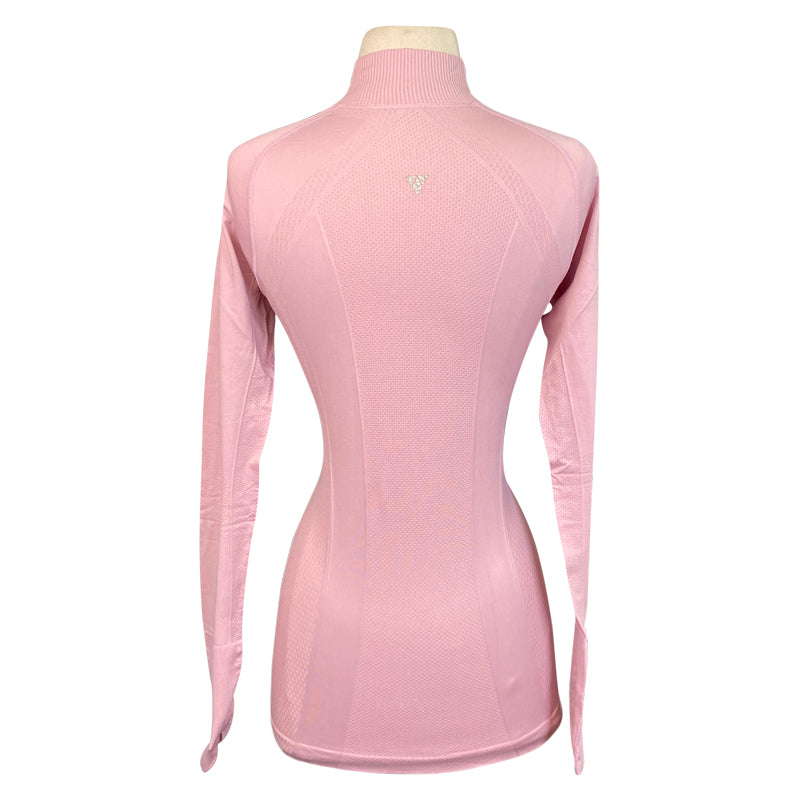 Back of Anique Signature Sun Shirt in Strawberry Milkshake