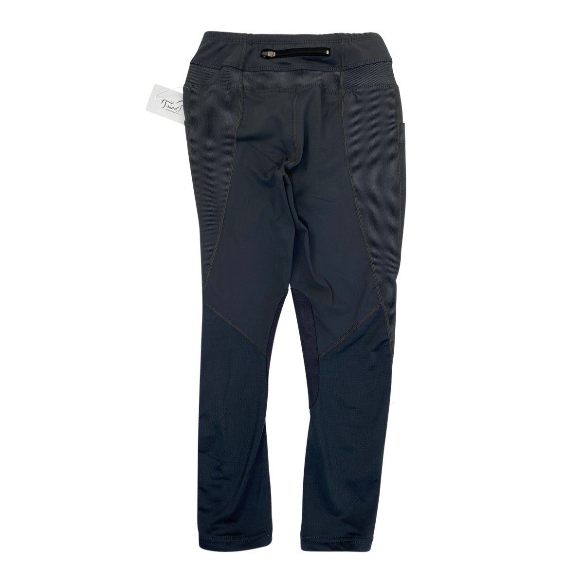 Irideon Kids 'Synergy' Knee Patch Tights in Slate