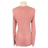 Back of Asmar Equestrian 'Alice' Sweater in Rose