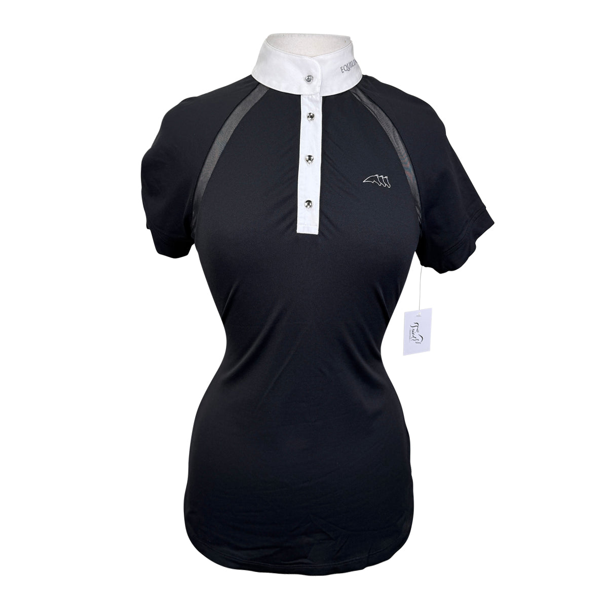 Equiline Training Polo in Black