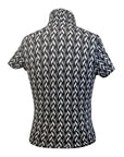 Kerrits Ice Fil Short Sleeve in Black/Grey Wisp Horses 