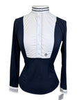 Cavalleria Toscana LS Show Shirt in Navy