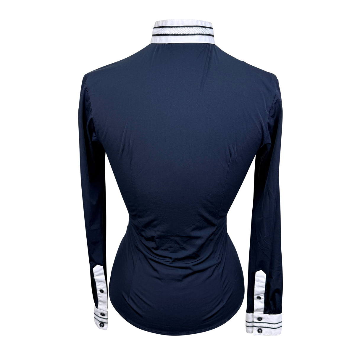 Cavalleria Toscana LS Show Shirt in Navy