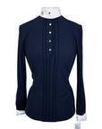 Cavalleria Toscana LS Show Shirt in Navy