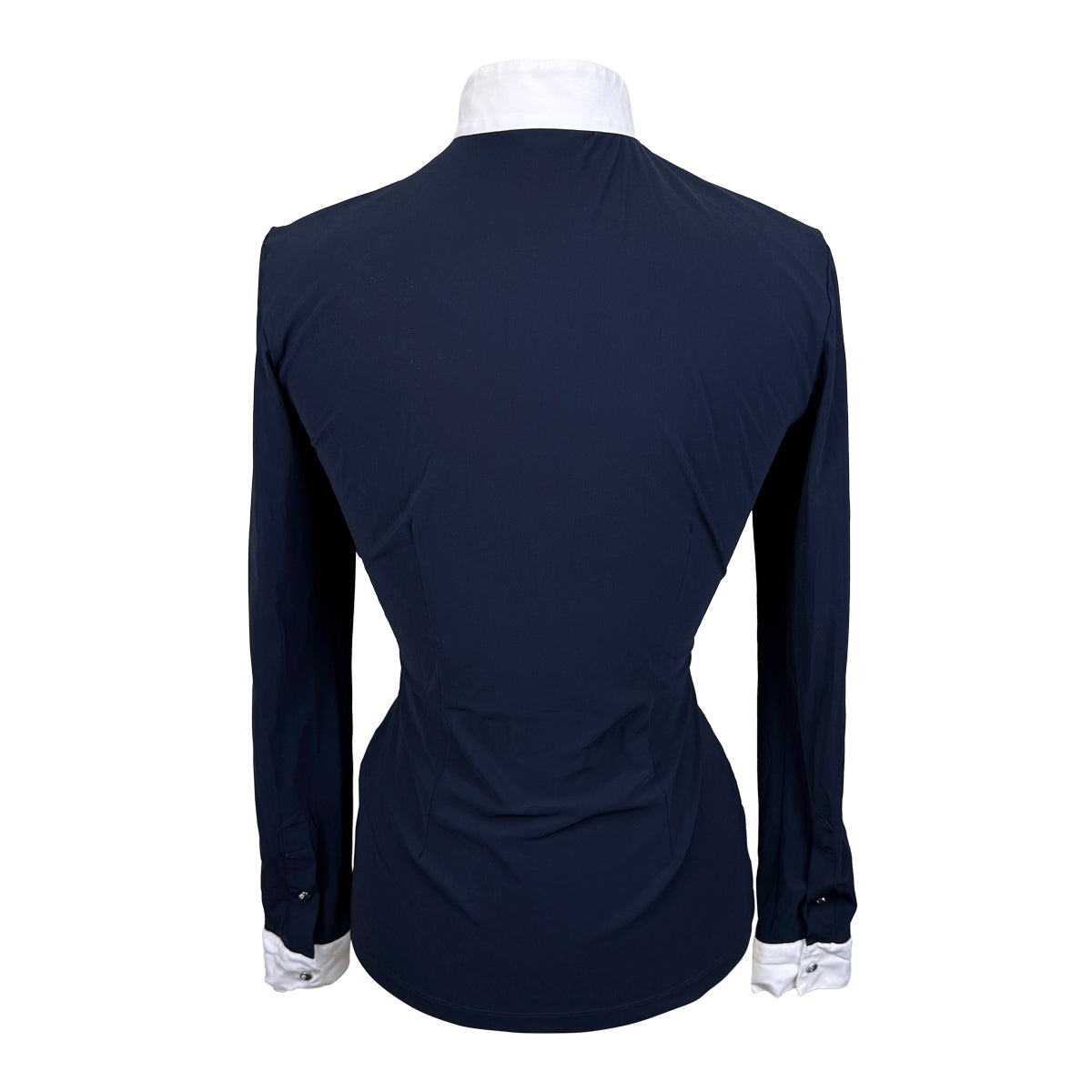 Cavalleria Toscana LS Show Shirt in Navy