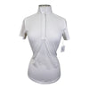 Essex Classics S/S Talent Yarn Show Shirt in White/Avocados