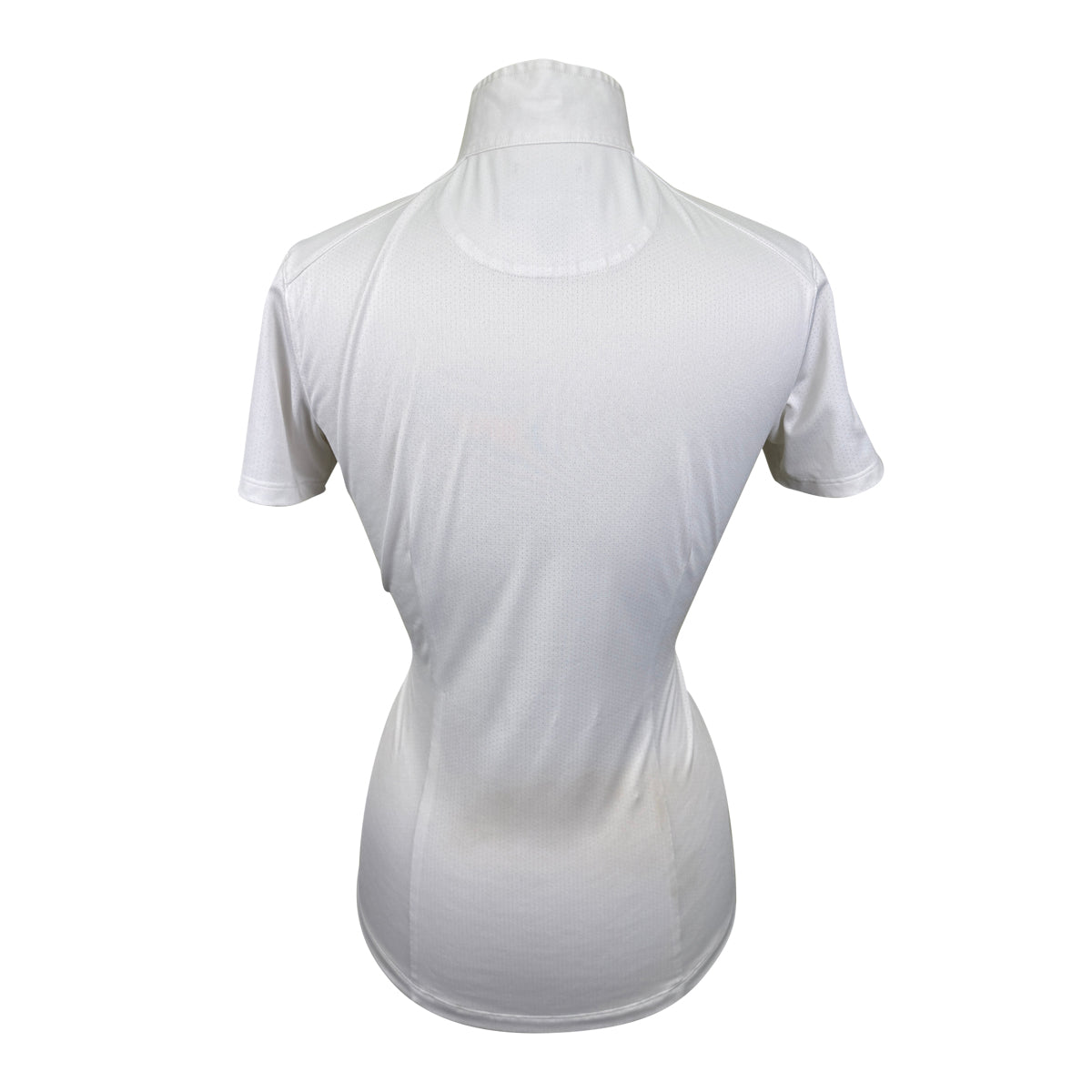 Essex Classics S/S Talent Yarn Show Shirt in White/Avocados