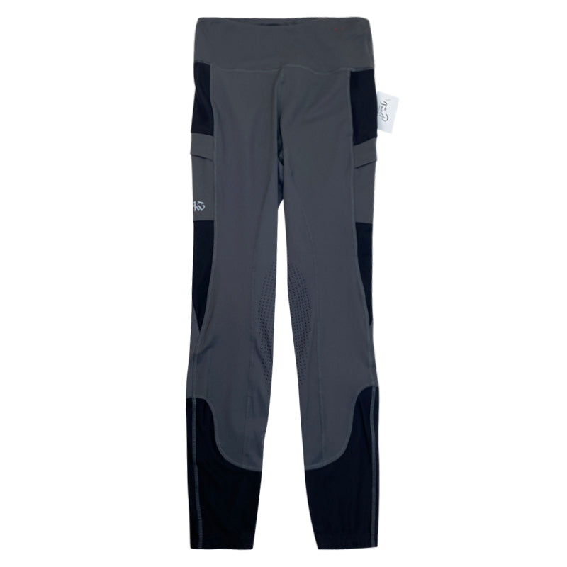 orseware Knee Grip Riding Tights in Grey/Black