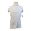 QHP 'Riva Junior' Competition Shirt in White
