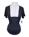 Free Ride Equestrian 'Amelia' SS Show Shirt in Grey