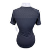 Free Ride Equestrian 'Amelia' SS Show Shirt in Grey