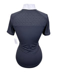 Free Ride Equestrian 'Amelia' SS Show Shirt in Grey