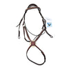 Harmohn Kraft Padded Figure 8 Bridle in Brown