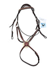 Harmohn Kraft Padded Figure 8 Bridle in Brown