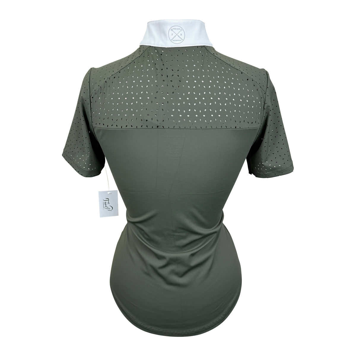 Free Ride Equestrian 'Amelia' SS Show Shirt in Sage
