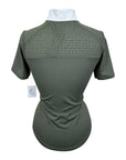 Free Ride Equestrian 'Amelia' SS Show Shirt in Sage