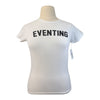 Levade 'Eventing' Vintage Varsity Tee in White
