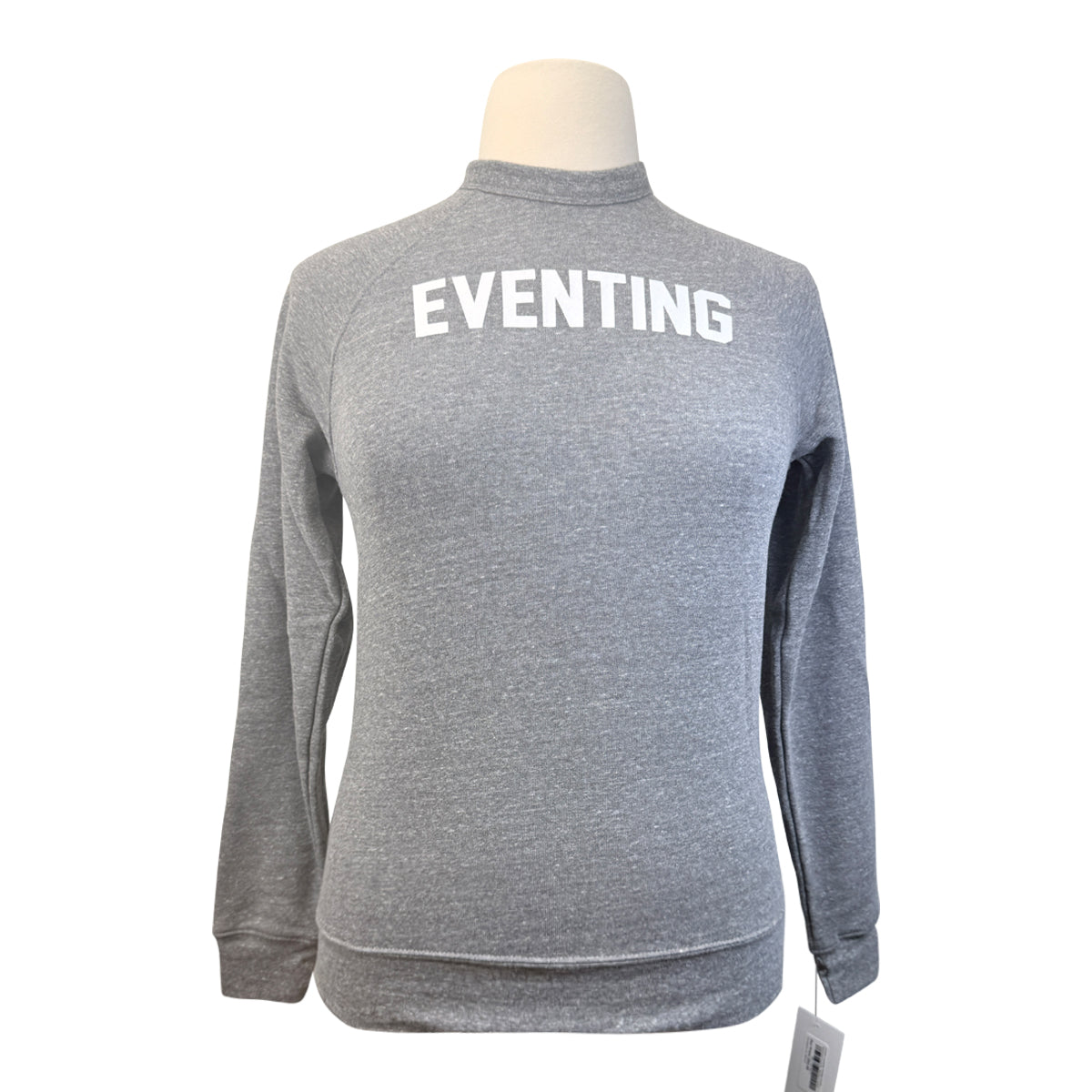 Levade 'Eventing' Vintage Varsity Sweatshirt in Grey