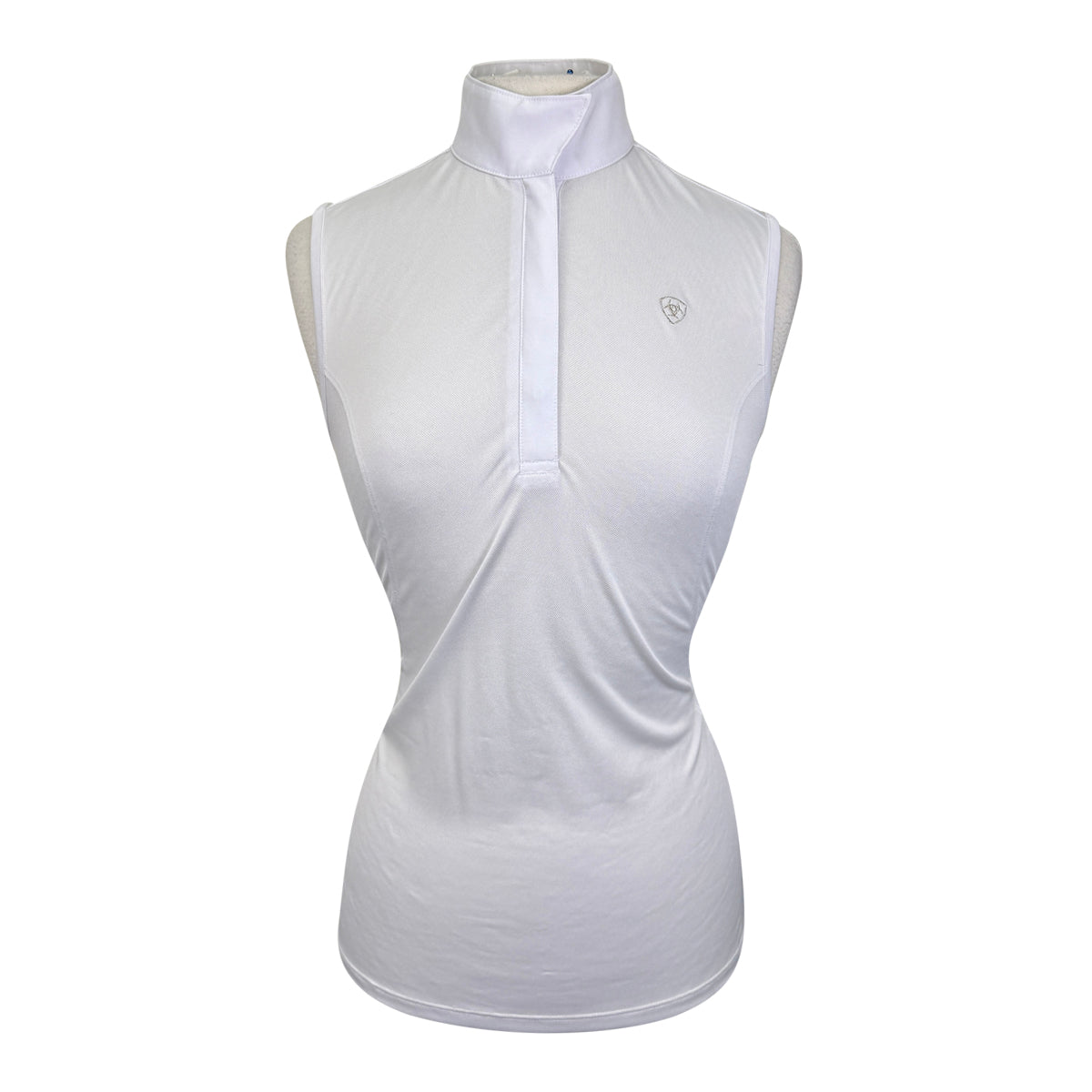 Ariat Pro Series 'Aptos Vent' Sleeveless Show Shirt in White
