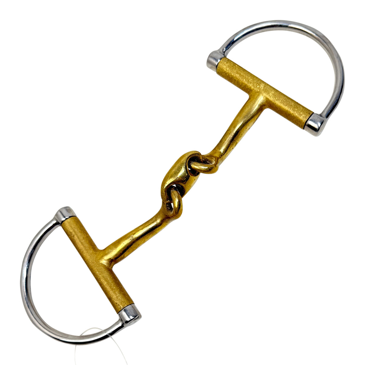 Neue Schule Verbindend Hunter Dee Ring Bit in Salox Gold/ Stainless