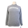 Levade 'Dressage' Vintage Varsity Sweatshirt in Grey