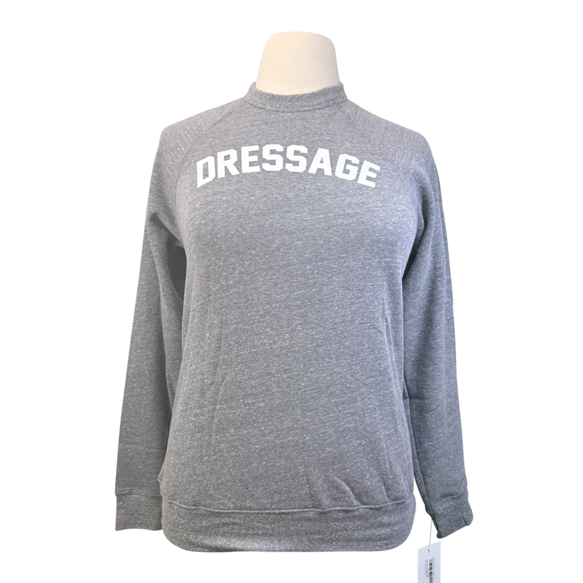 Levade 'Dressage' Vintage Varsity Sweatshirt in Grey