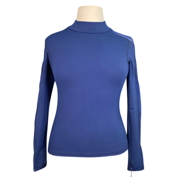 Euphoric Equestrian Soleil Mesh Long Sleeve in Rich Navy - Women's XL
