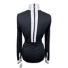 Asmar Equestrian Pleated Show Shirt in Black
