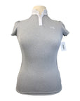 Pénélope 'Moon' Competition Polo Shirt in Heather Grey