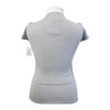 Pénélope 'Moon' Competition Polo Shirt in Heather Grey